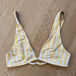 acacia swimwear - bosa top in mellow yellow (XL)